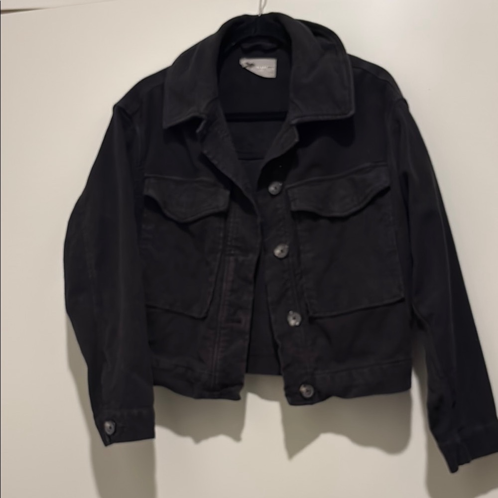 Everlane Black Utility Jacket